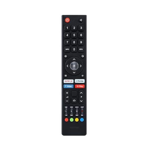 marman® Compatible with Nokia Smart Tv Remote Control Suitable for Models 32HDADNVVEE 40FHDADNVVEE 43FHDADNVVEE 43UHDADNVVGE 50UHDADNVVGE 55UHDADNVVGE Non Voice Command with Streaming Apps - Image 1