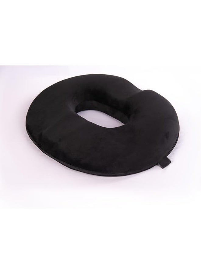 The best hemorrhoid relief pillow - Memory Foam, Black - Image 3