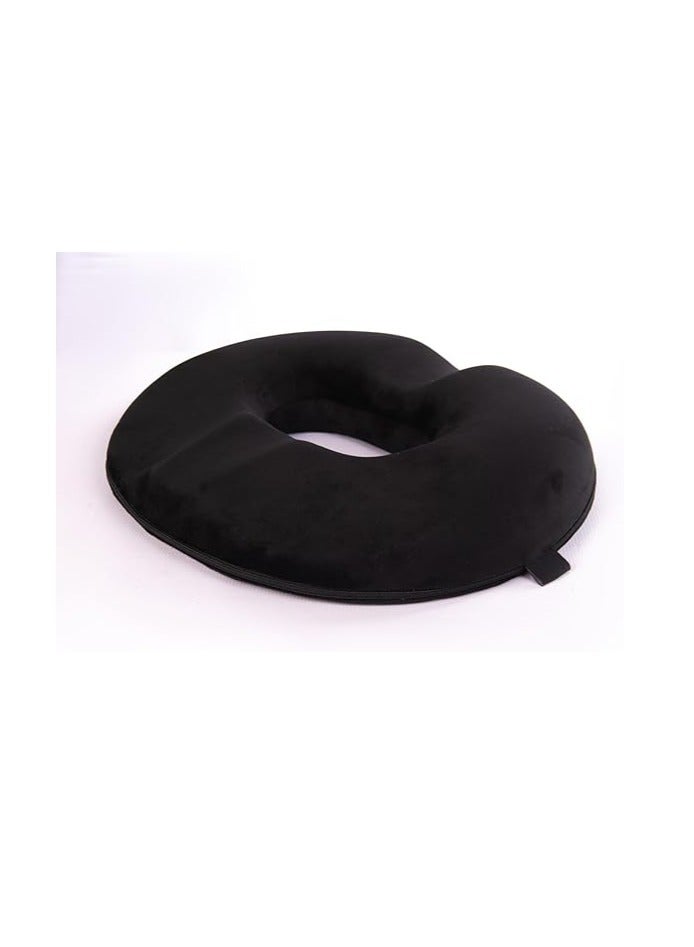 The best hemorrhoid relief pillow - Memory Foam, Black - Image 1
