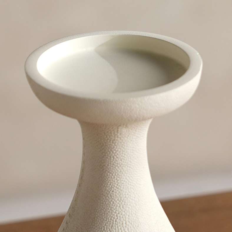 Pan Home Beige Polyresin Candle Holder for Home - Image 2