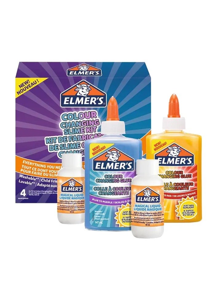 Elmers - Elmer's - Slime Kit Color Change 4Pcs Box - Image 1
