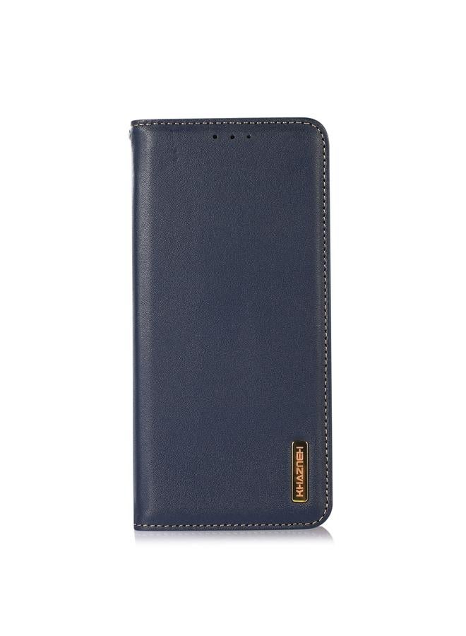 S-TOP Case For iPhone 15 Pro Max KHAZNEH Nappa Top Layer Cowhide Leather Phone Case - Image 2