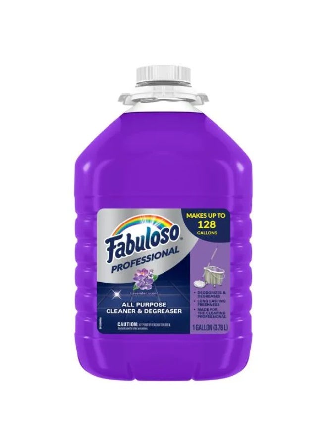 Lavender Scented All-Purpose Cleaner and Degreaser Liquid Purple 3.78 Liter
