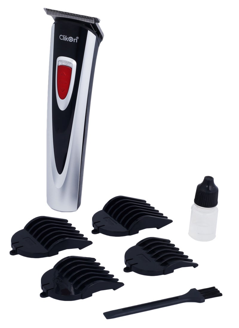 Clikon - 5 in 1 Rechargeable Hair Trimmer, Detachable Steel Acute Head, Ck3226 - Image 1