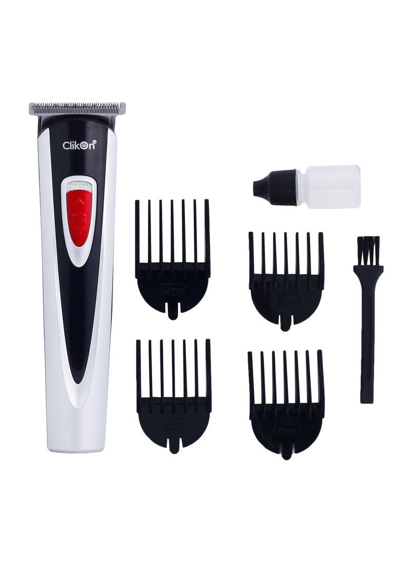 Clikon - 5 in 1 Rechargeable Hair Trimmer, Detachable Steel Acute Head, Ck3226 - Image 1