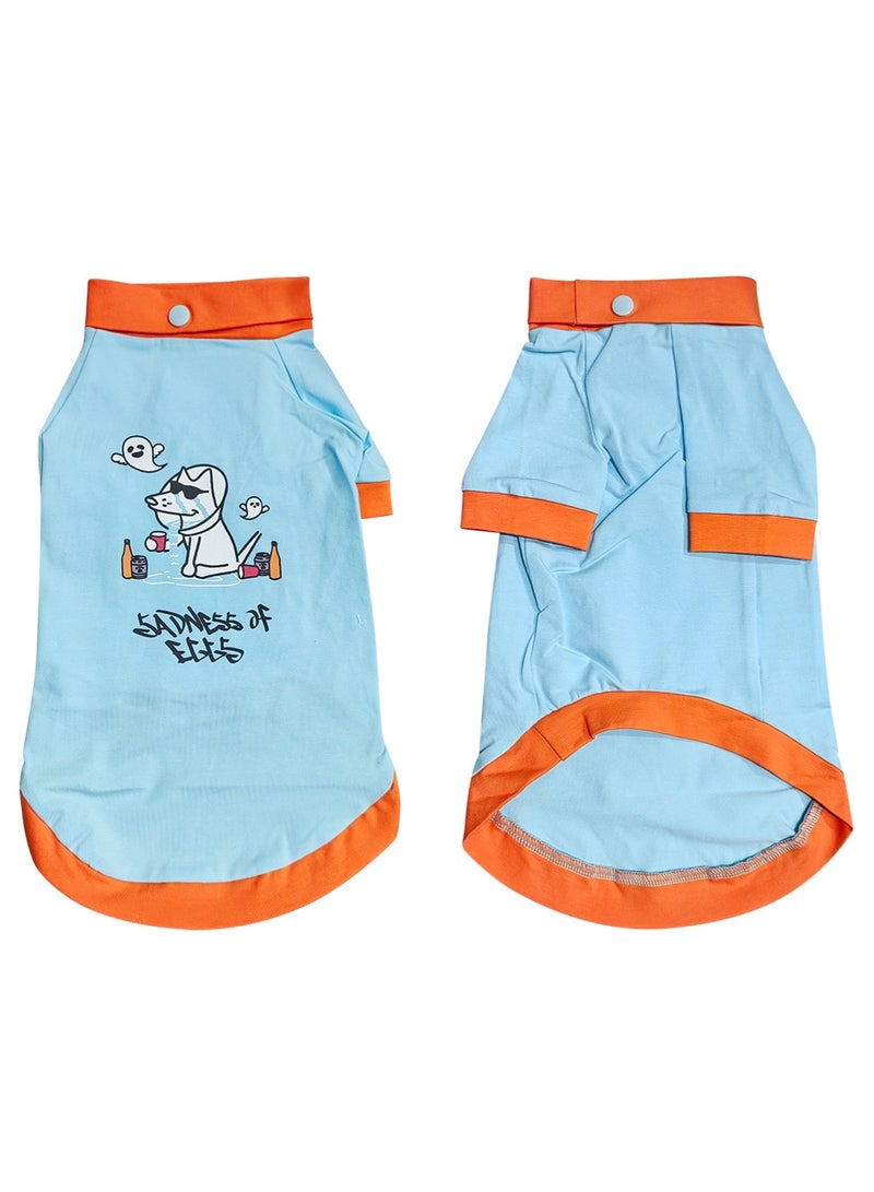 Cotton Cat Clothes, Sphinx German Hairless Cat T-shirt, Funny Dog Clothes Shirt Puppy Cute Dog Pet Apparel Sportswear for Small Dogs - Image 3