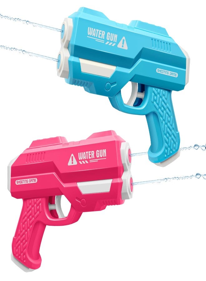 Dsmile Water Guns for Kids Adults, Outdoor Water Toys-2 Pieces Dual Nozzles Squirt Guns for Swimming Pool Beach Outdoor Water Toys - Image 1