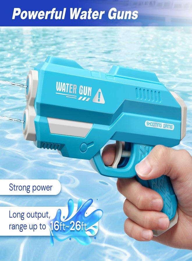 Dsmile Water Guns for Kids Adults, Outdoor Water Toys-2 Pieces Dual Nozzles Squirt Guns for Swimming Pool Beach Outdoor Water Toys - Image 3