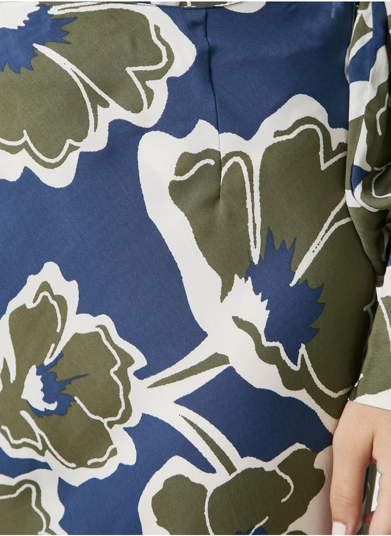 VERO MODA High Waist Printed Skirt