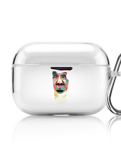 Classic Clear printed Case for Apple AirPods Pro 2nd Generation Thin Transparent Cover [Designed for Apple AirPods Pro 2nd Generation] - Malek Salman Modern
