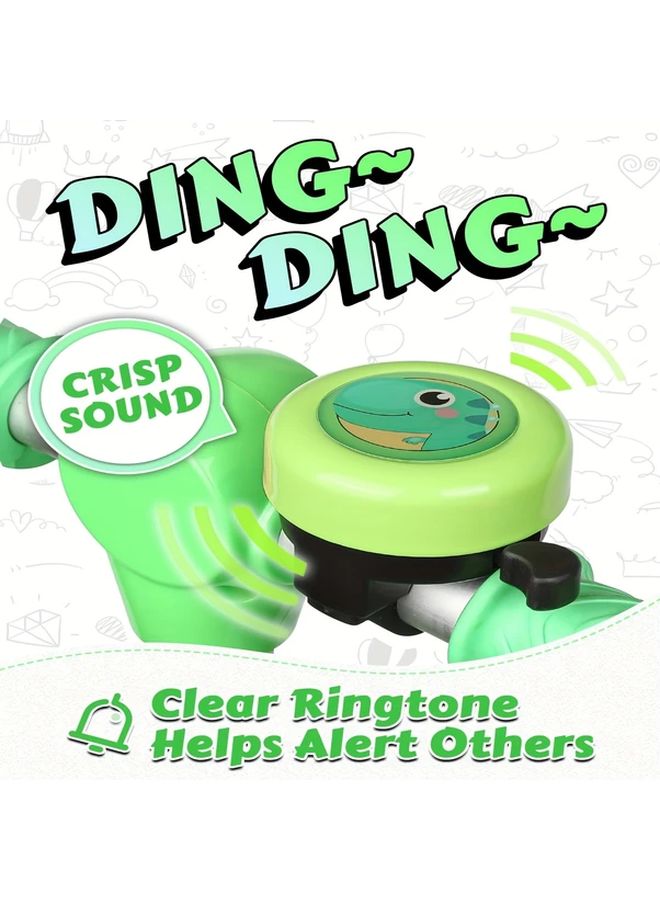 Green Bicycle Bell with Loud Clear Sound for Bike Scooter - Image 4