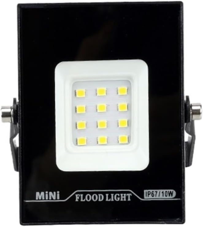 10W Warm White LED Flood Light IP67 Waterproof Outdoor Spotlight High Brightness - Image 1
