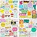 KASANYER 300Pcs Inspirational Scrapbook Motivational Stickers for Water Bottles Laptop Journaling Vision Board Supplies Waterproof Positive Quote Vinyl Stickers for Teens Kids Adults Teachers Students - Image 3