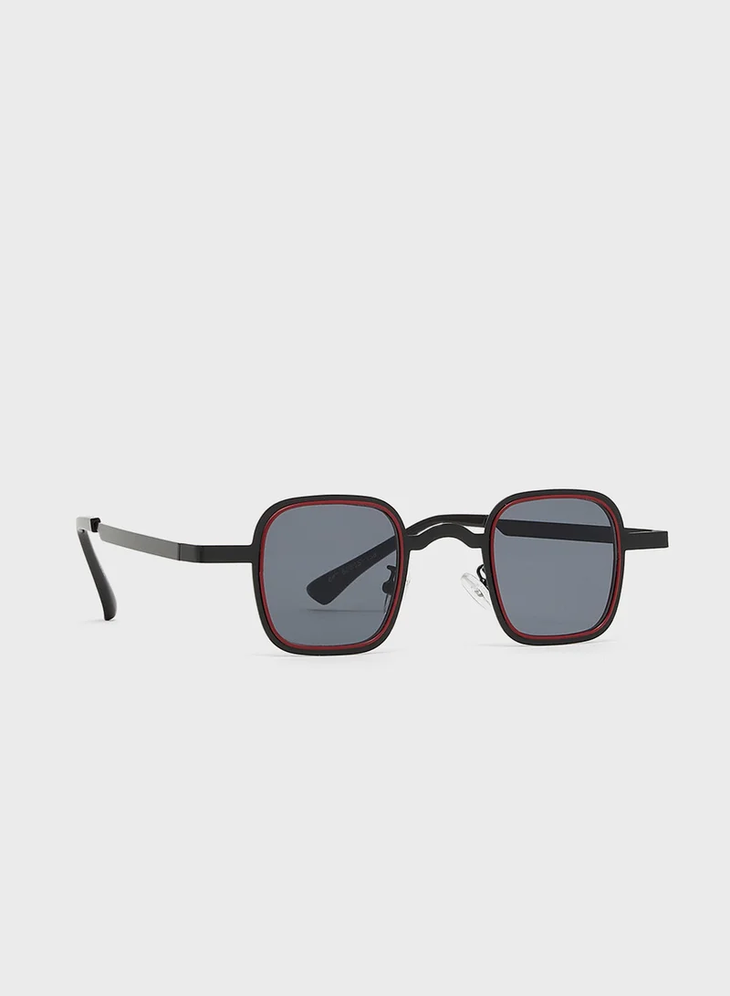 Seventy Five Casual Square Aviator Sunglasses