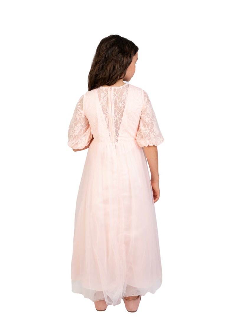 D'Daniela Lace Bodice Gown Dress  - Image 2