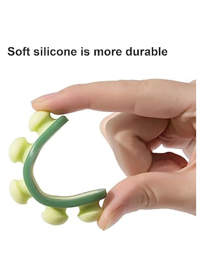 erorex 3 Pack Silicone Cable Holder Clips, Cord Management Organizers, Versatile Cable Organizer for Desk, Nightstand, Office, and Home Use - Image 3