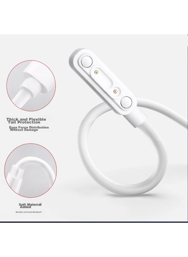 CangHua كابل شحن متوافق مع ساعة ميتو الذكية للأطفال، مناسب لـ Xiaomi U1/2s/3/3c/4c/4x/4pro/5c/5x/6c/c7a/7x، Xiaoxun Y2/t3/s3/x3/s5 - Image 3