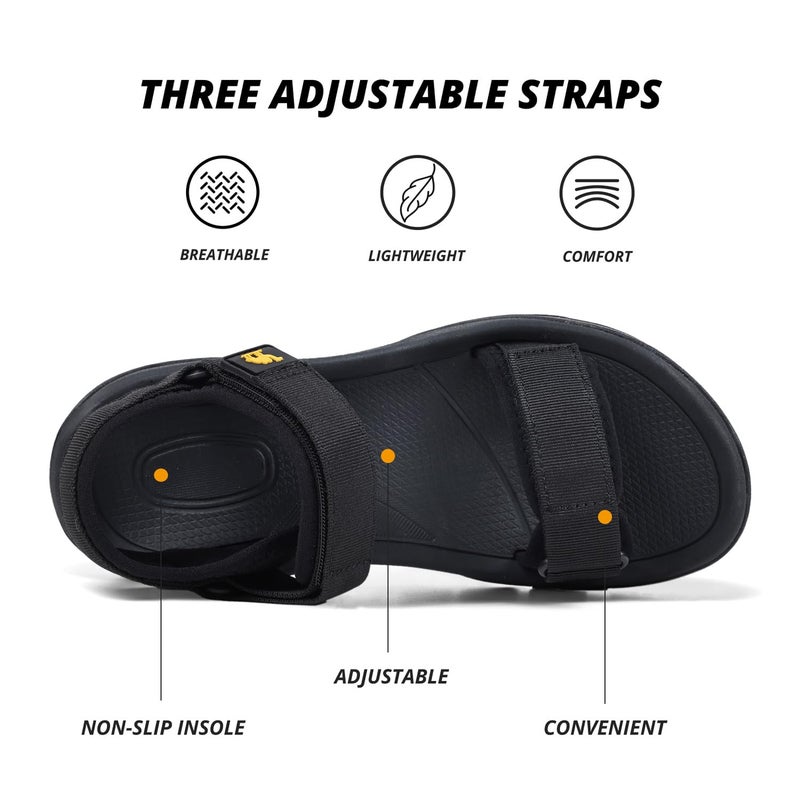 CAMEL CROWN Women's Waterproof Hiking Sandals Adjustable Water Sandal Arch Support Open Toe Summer Sandals Beach Shoes For Outdoor Athletic Sport Walking - Image 3