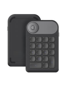 Generic Mini Bluetooth Programmable Keypad, Anti-ghosting Keydial With Dial 18 Customized Keys, Lightweight Wireless Shortcut Keyboard For Drawing Tablet, PC, Laptop, (1pc)  - Image 1