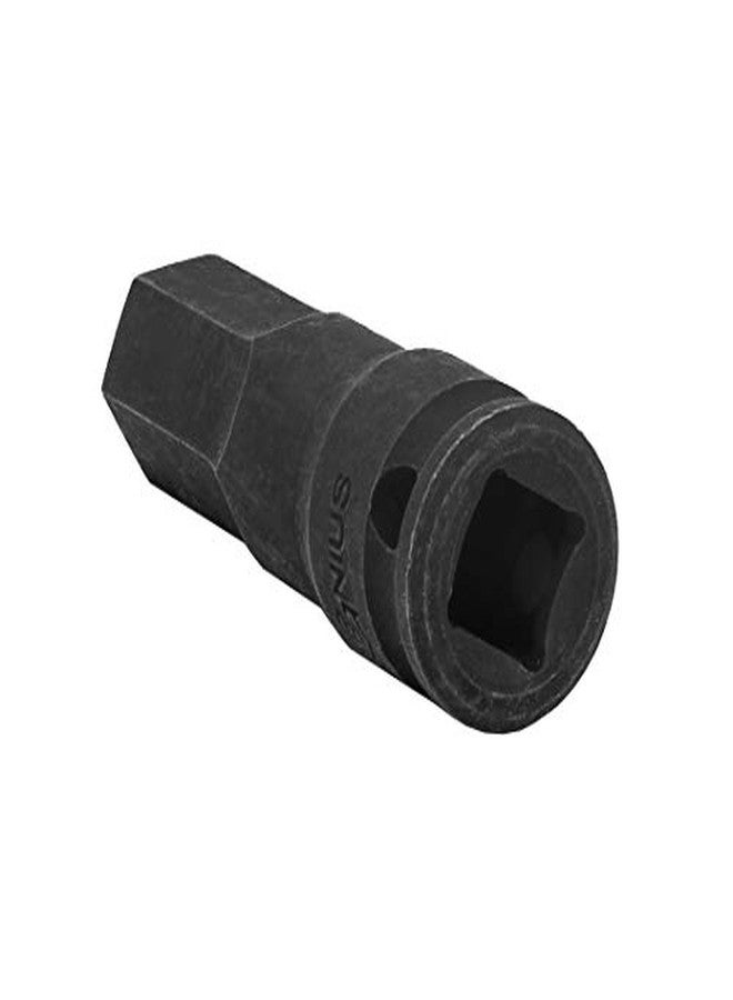 Genius Tools 3/8" Drive 14mm Hex Impact Bit, 2.36" Length, Cr-Mo Steel Socket - 346014 - Image 5