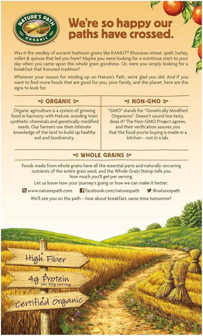 Nature's Path Organic Heritage Flakes Cereal - Image 3