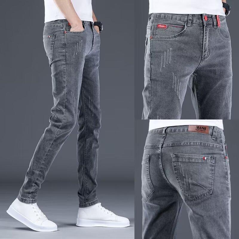 Unisex Casual Daily Denim Jeans - Image 3