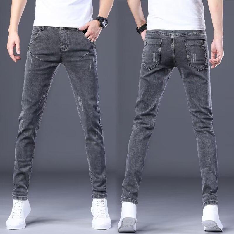 Unisex Casual Daily Denim Jeans - Image 2