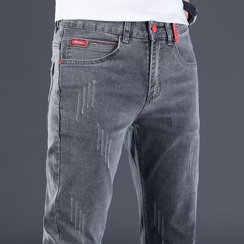 Unisex Casual Daily Denim Jeans - Image 5