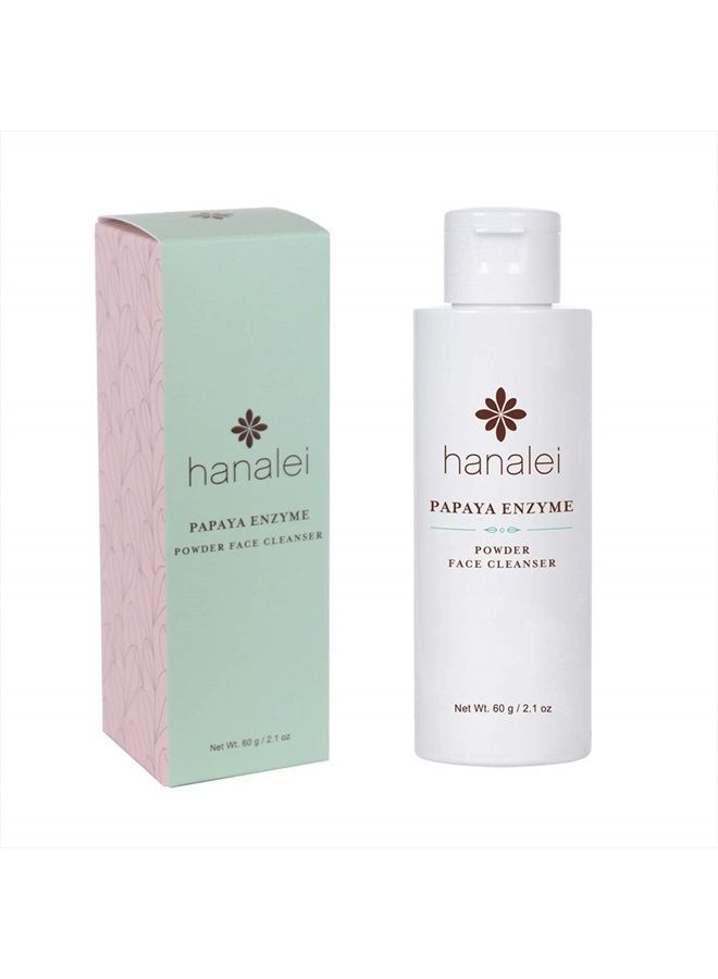 Hanalei منظف وجه مسحوق البابايا خالي من القسوة وخالي من البارابين لتنظيف لطيف وتفتيح لجميع أنواع البشرة بحجم كامل (60 جرام) - Image 2