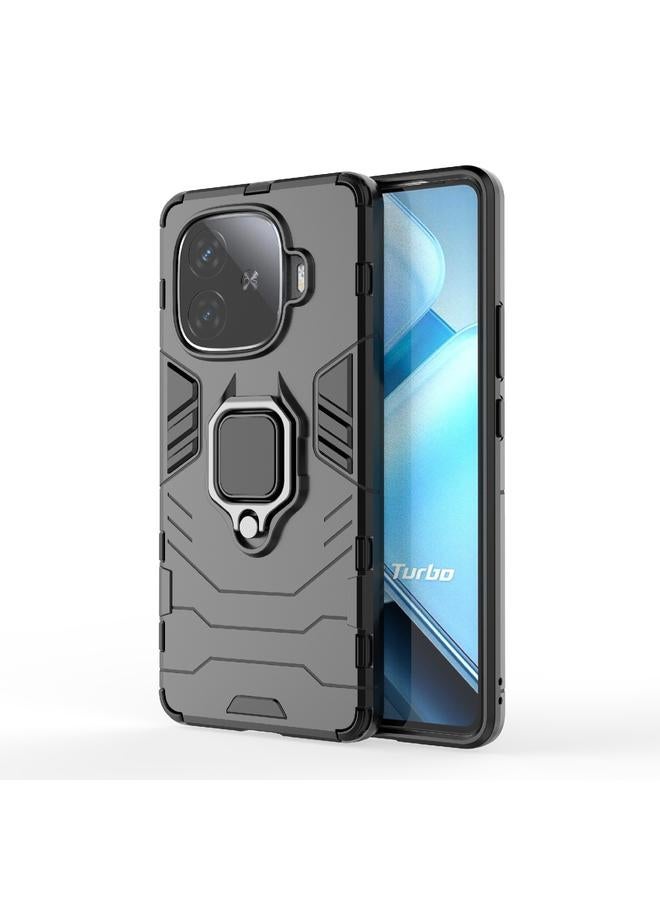 The Bros حافظة لهاتف vivo iQOO Z9 Turbo 5G مضادة للصدمات من PC + TPU