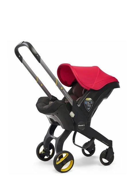 Infant Car Seat With Stroller Red Flame