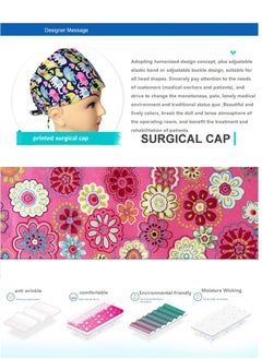 Gasin Cotton Printed Surgical Hat Chemotherapy Pack Turban Cap  - Image 2