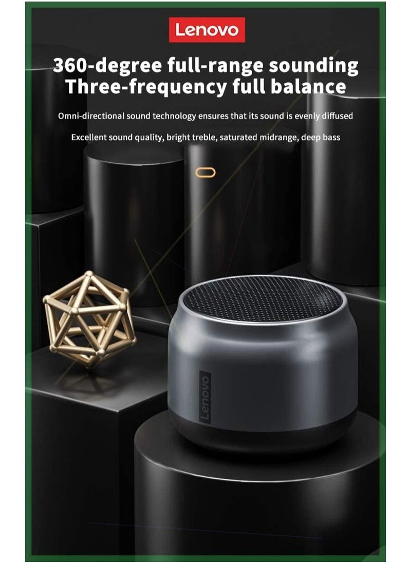 Lenovo - Thinkplus K3 Portable Mini Wireless Bluetooth Speaker With Loud Stereo - Image 1