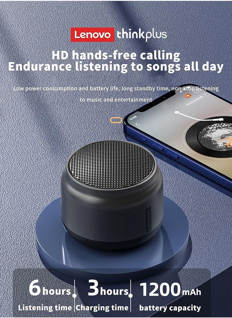 Lenovo - Thinkplus K3 Portable Mini Wireless Bluetooth Speaker With Loud Stereo - Image 1