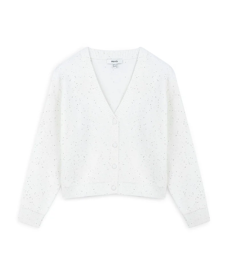 Ipekyol  Relaxed Fit Embellished Knit Cardigan for Women | Best Price UAE