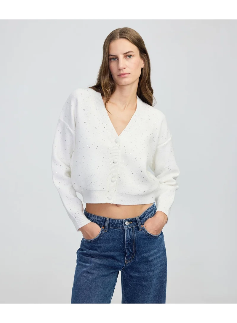 Ipekyol Relaxed Fit Embellished Knit Cardigan