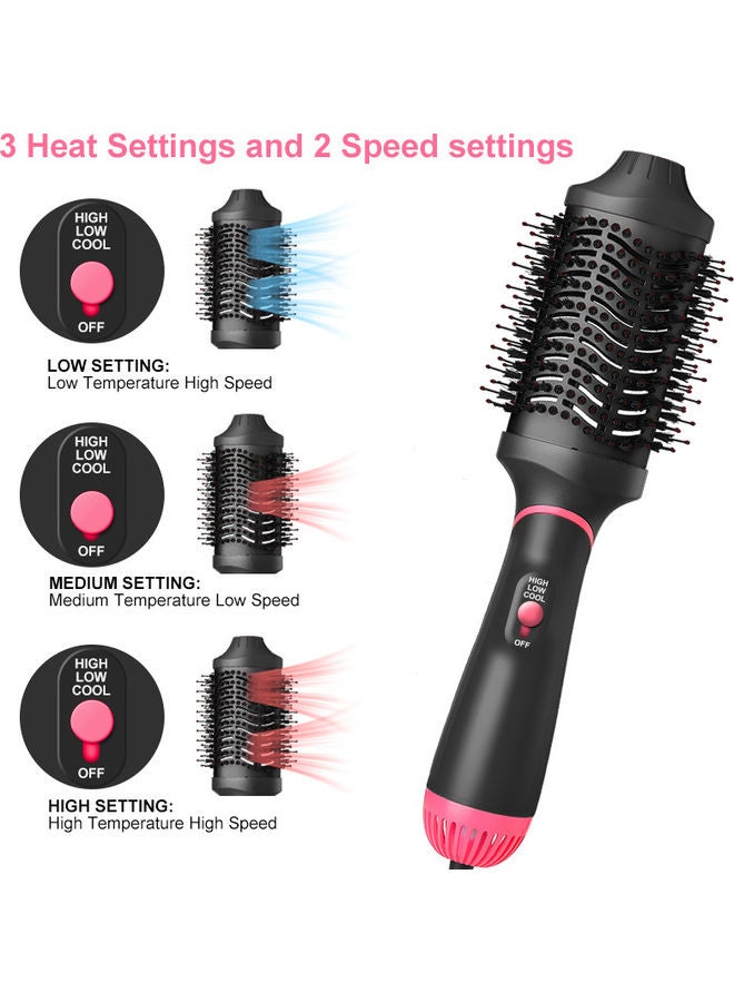 general Hot Air Dryer Hair Brush Black/Red - Image 3