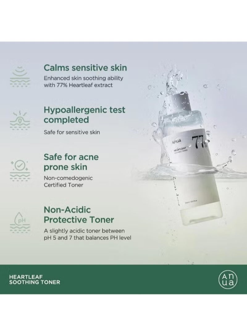 Anua Wonder Anua Complete Korean Beauty Facial Care Pack Pore Control Cleansing Oil - Niacinamide Serum 10% - 77% Soothing Toner PH 5.5 - Pore Deep Cleansing Foam - & Massage Roller 630ml - Image 5