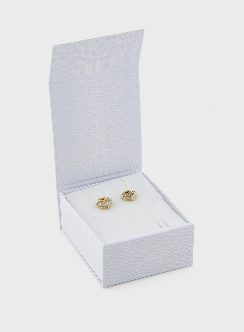 جس Crazy In Love Stud Earrings