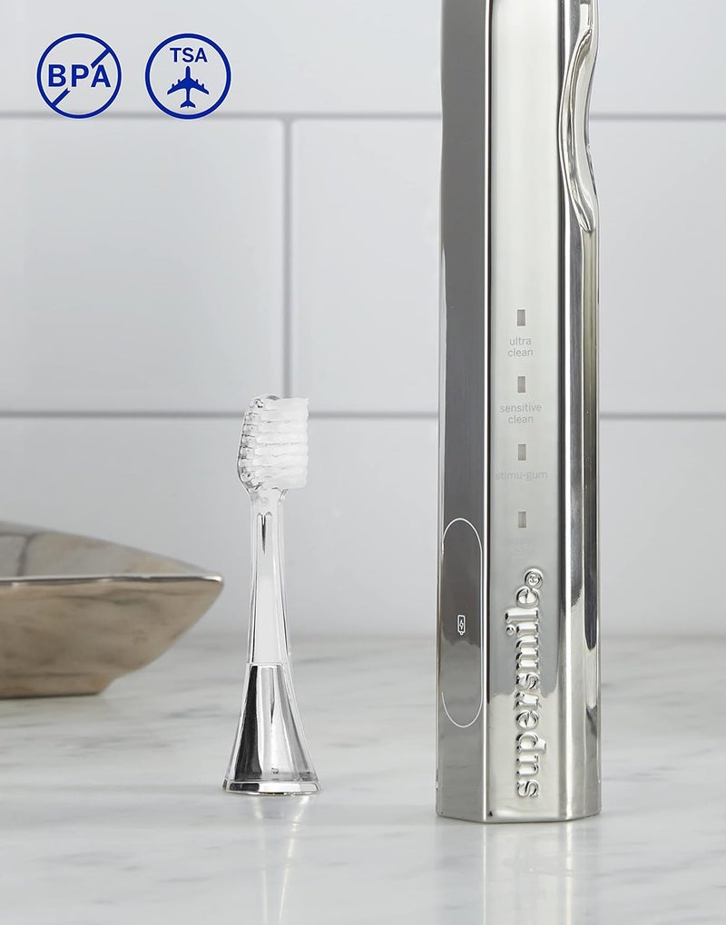 Supersmile رؤوس فرشاة استبدال سوبر سمايل زينا45 لفرشاة الأسنان الصوتية - Image 4