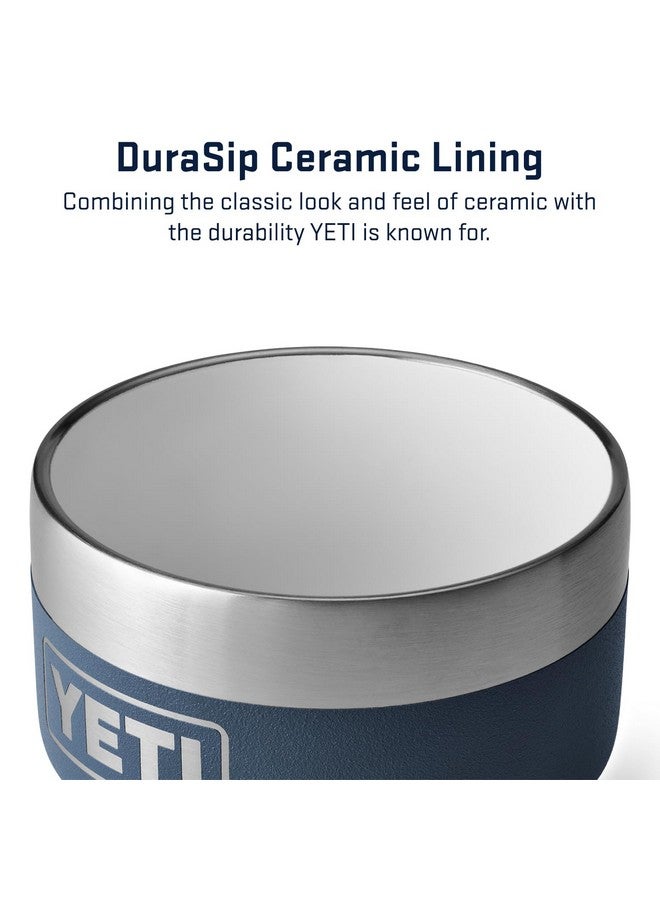 YETI Rambler 4 oz Stackable Cup, Stainless Steel, Vacuum Insulated Espresso/Coffee Cup, 2 Pack, Navy - Image 3