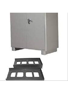 ImegaZ ImegaZ PVC Plastic Stand for Dressing Tables Wooden Furniture Almirahs Book Racks Office Cabinets 2 Pc Almirah Stand  - Image 2