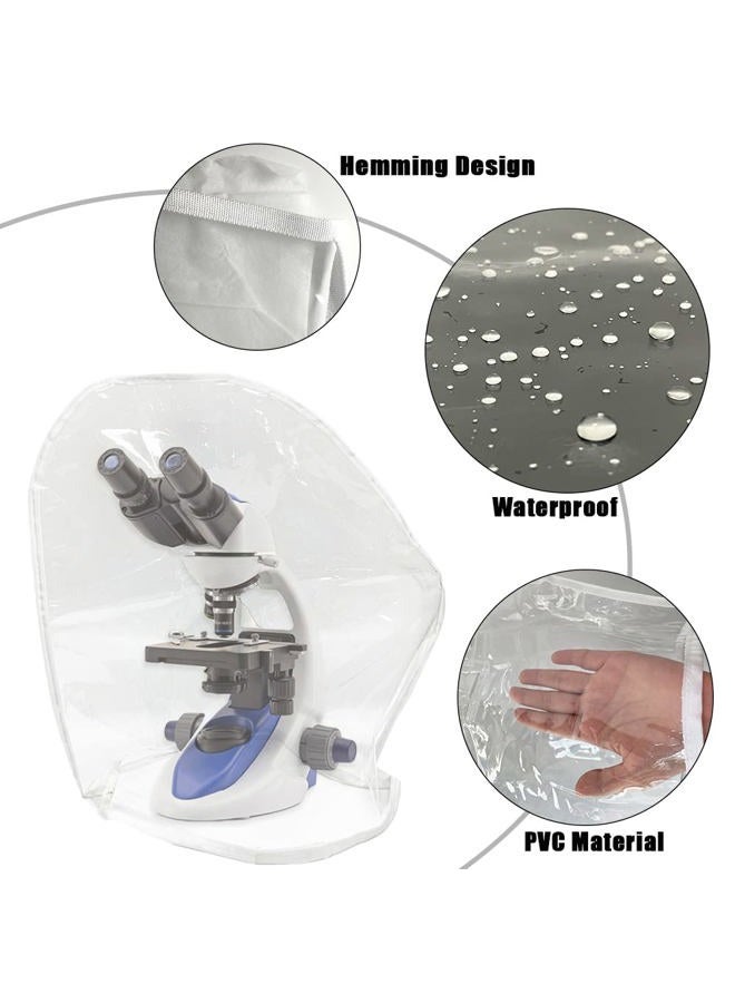 BEMAXYE Microscope Dust Cover Fit Full Size Standard Microscopes, 20"L x 20"W - lensmeter Instruments Accessories, PVC, Waterproof, 1 Pcs - Image 3