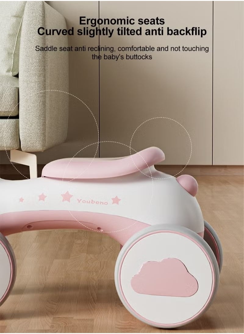 Shuer - Four Wheel Balance Toy Car With 135 Degree Rotatable Handlebars And Smooth EVA Tyres - Image 1