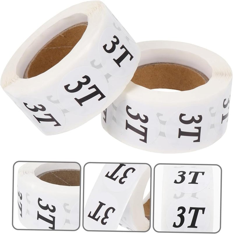 2 Roll Self Adhesive Clothing Labels For Retail Shops Compact Lightweight Design - Image 5