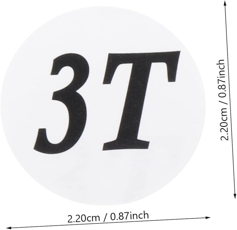 2 Roll Self Adhesive Clothing Labels For Retail Shops Compact Lightweight Design - Image 3