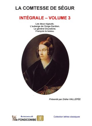 La comtesse de Ségur - Intégrale - volume 3 - pzsku/ZFBDFB5218FCF364C4467Z/45/_/1737571056/bc4192d6-20a2-4141-817a-83ea57371f16