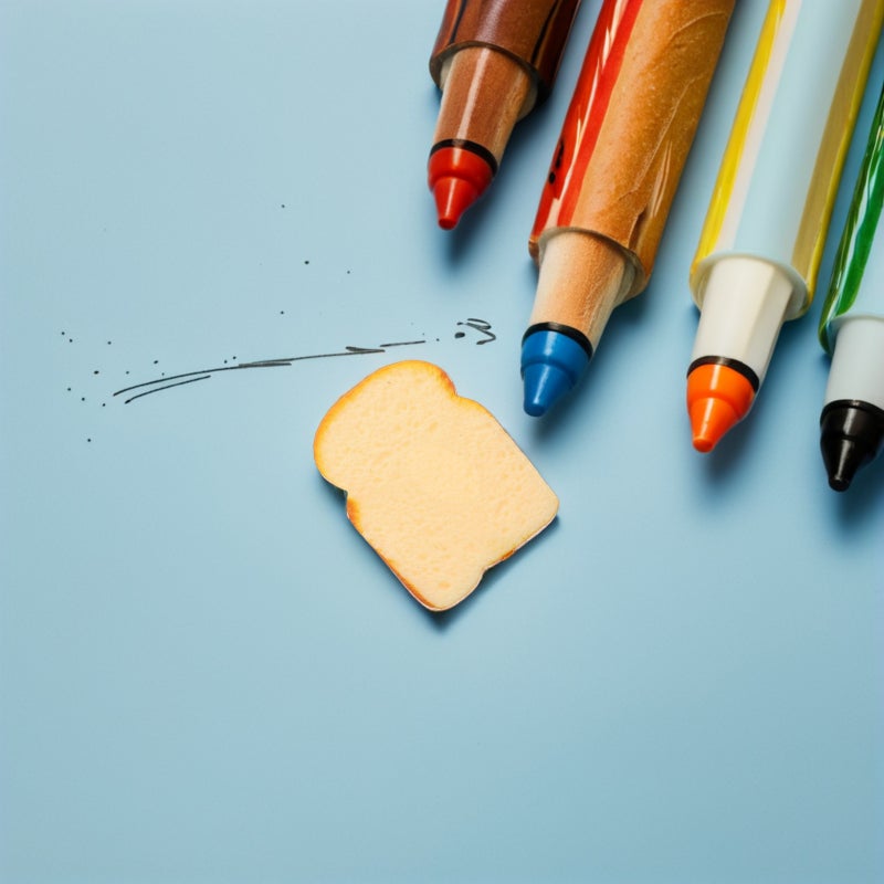 20pcs Realistic Fake Food Bread Slices - Simulation Toast Artificial Simulated Sliced Bread for Dollhouse Display Photography Props - Image 3