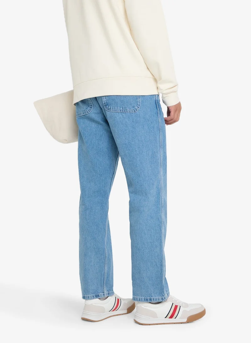 Webbing Detail Retro Sneakers