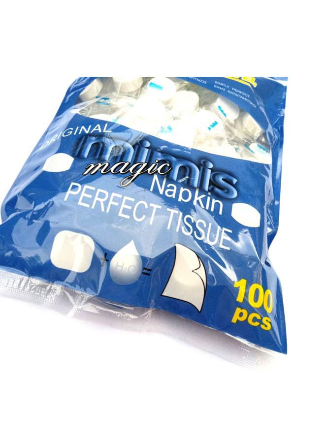 NIBEMINENT 100-Piece Disposable Compressed Towel Tablets  - Image 2
